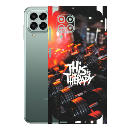 Samsung M/F/Note/Flip and C Phone Skins (All Models) - GYM Lover Therapy - Matte Finish (M-160) Samsung Galaxy M33 (5G)
