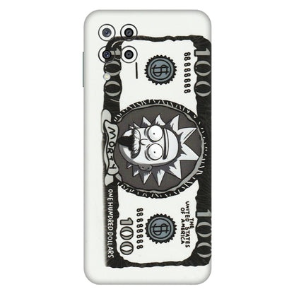 Samsung M/F/Note/Flip and C Phone Skins (All Models) - Rick And Morty Hundred Dollar Anime - Matte Finish (M-161) Samsung Galaxy M33 (5G)