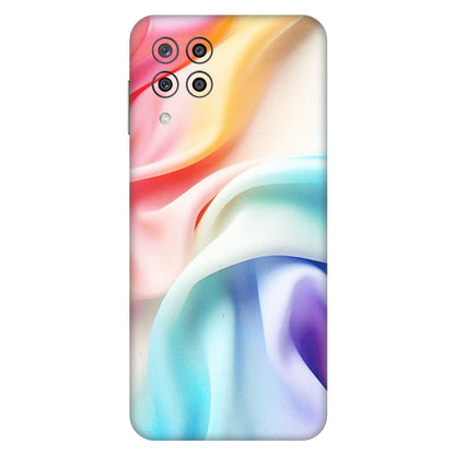 Samsung M/F/Note/Flip and C Phone Skins (All Models) - Colourful Silk Cloth - Matte Finish (M-165) Samsung Galaxy M33 (5G)