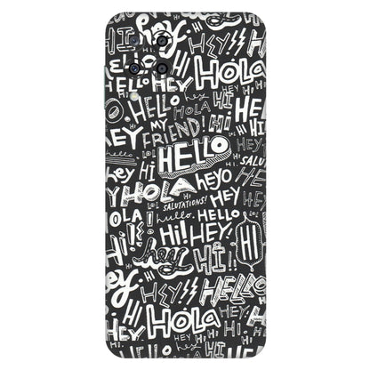 Samsung M/F/Note/Flip and C Phone Skins (All Models) - Hi Hello Doodles - Matte Finish (M-25) Samsung Galaxy M33 (5G)