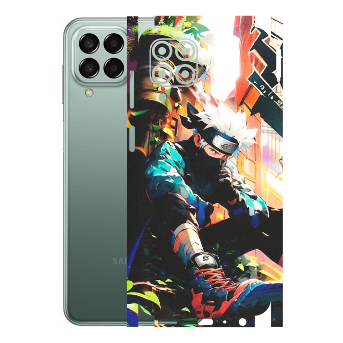 Samsung M/F/Note/Flip and C Phone Skins (All Models) - Ash & Pikachu - Matte Finish (M-26) Samsung Galaxy M33 (5G)