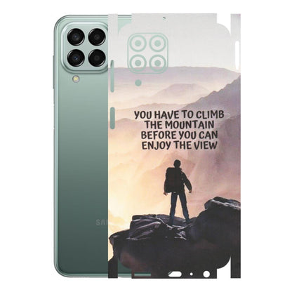 Samsung M/F/Note/Flip and C Phone Skins (All Models) - Motivational Hiking Mountain - Matte Finish (M-28) Samsung Galaxy M33 (5G)