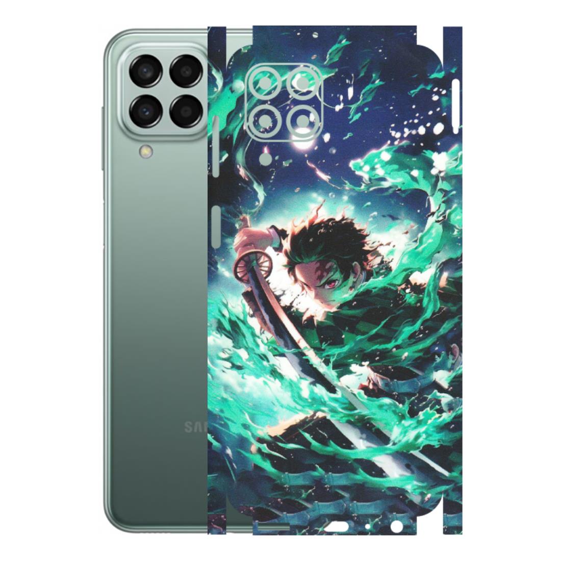 Samsung M/F/Note/Flip and C Phone Skins (All Models) - Sword Fighter Anime - Matte Finish (M-29) Samsung Galaxy M33 (5G)