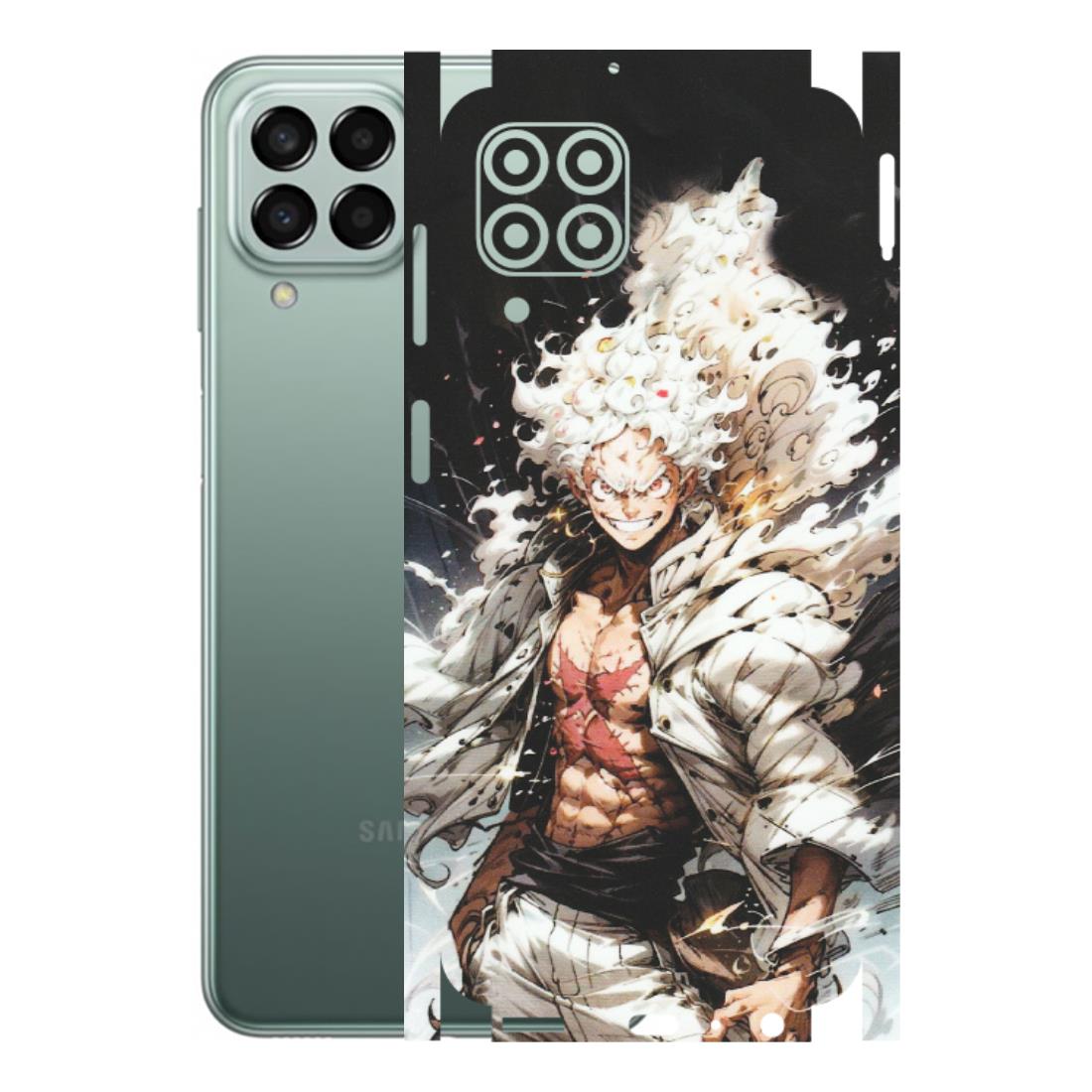 Samsung M/F/Note/Flip and C Phone Skins (All Models) - Anime Angry Classy Character - Matte Finish (M-34) Samsung Galaxy M33 (5G)