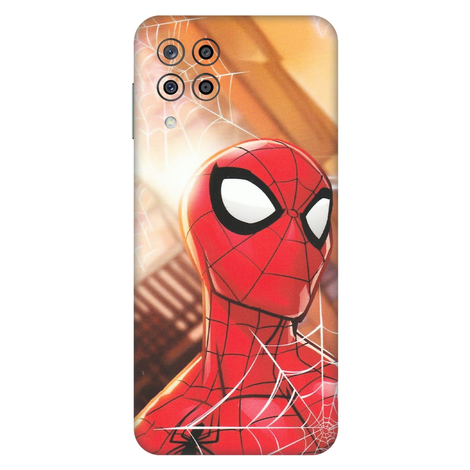 Samsung M/F/Note/Flip and C Phone Skins (All Models) - Spiderman Face New - Matte Finish (M-41) Samsung Galaxy M33 (5G)