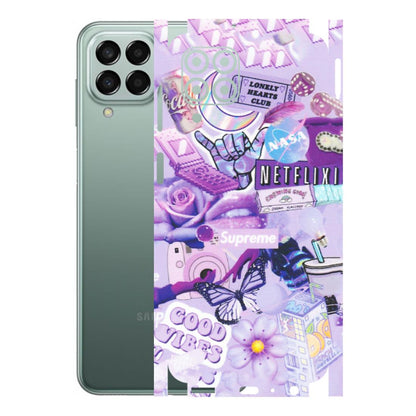 Samsung M/F/Note/Flip and C Phone Skins (All Models) - Supreme Purple Magic - Matte Finish (M-88) Samsung Galaxy M33 (5G)