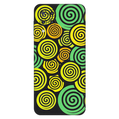 Samsung M/F/Note/Flip and C Phone Skins (All Models) - Crazy Spiral - Matte Finish (M-91) Samsung Galaxy M33 (5G)