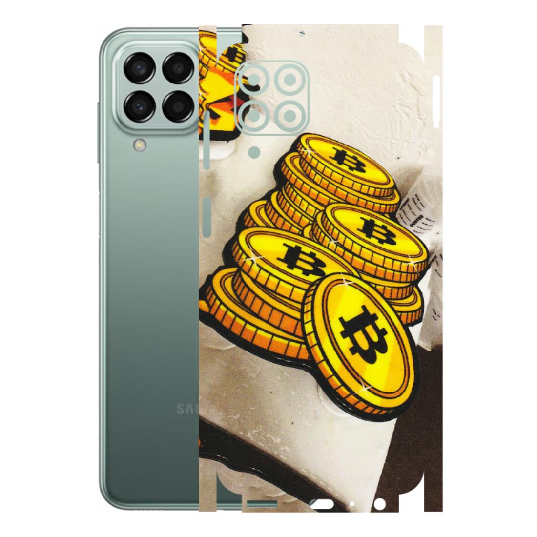 Samsung M/F/Note/Flip and C Phone Skins (All Models) - Billionaire Bitcoin Collection - Matte Finish (M-92) Samsung Galaxy M33 (5G)