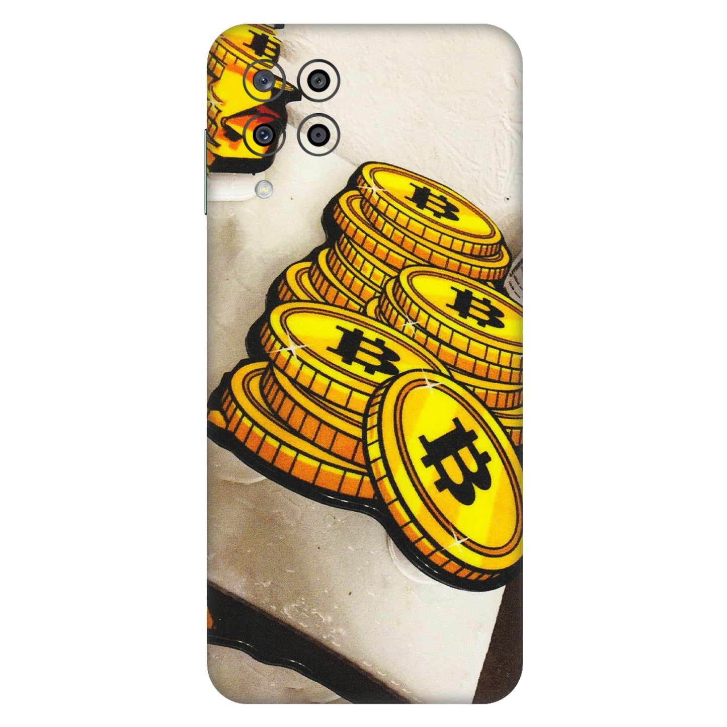 Samsung M/F/Note/Flip and C Phone Skins (All Models) - Billionaire Bitcoin Collection - Matte Finish (M-92) Samsung Galaxy M33 (5G)