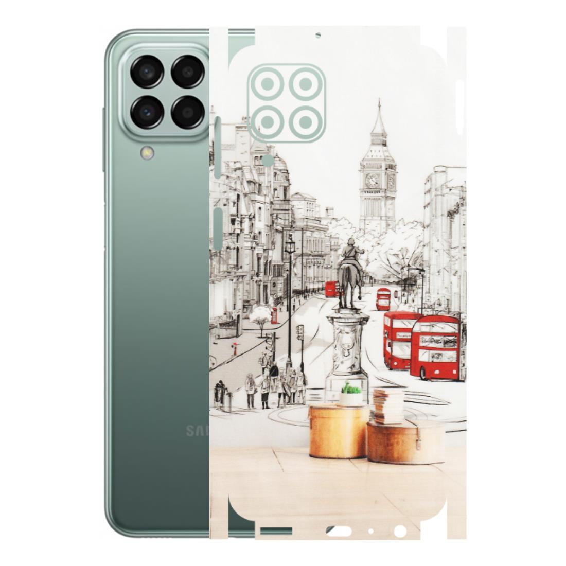 Samsung M/F/Note/Flip and C Phone Skins (All Models) - London Street - Transparent Finish (T-02) Samsung Galaxy M33 (5G)