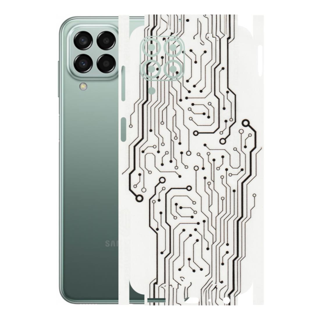 Samsung M/F/Note/Flip and C Phone Skins (All Models) - Tech Circuits - Transparent Finish (T-03) Samsung Galaxy M33 (5G)