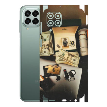 Samsung M/F/Note/Flip and C Phone Skins (All Models) - Luxury Lifestyle - Transparent Finish (T-11) Samsung Galaxy M33 (5G)