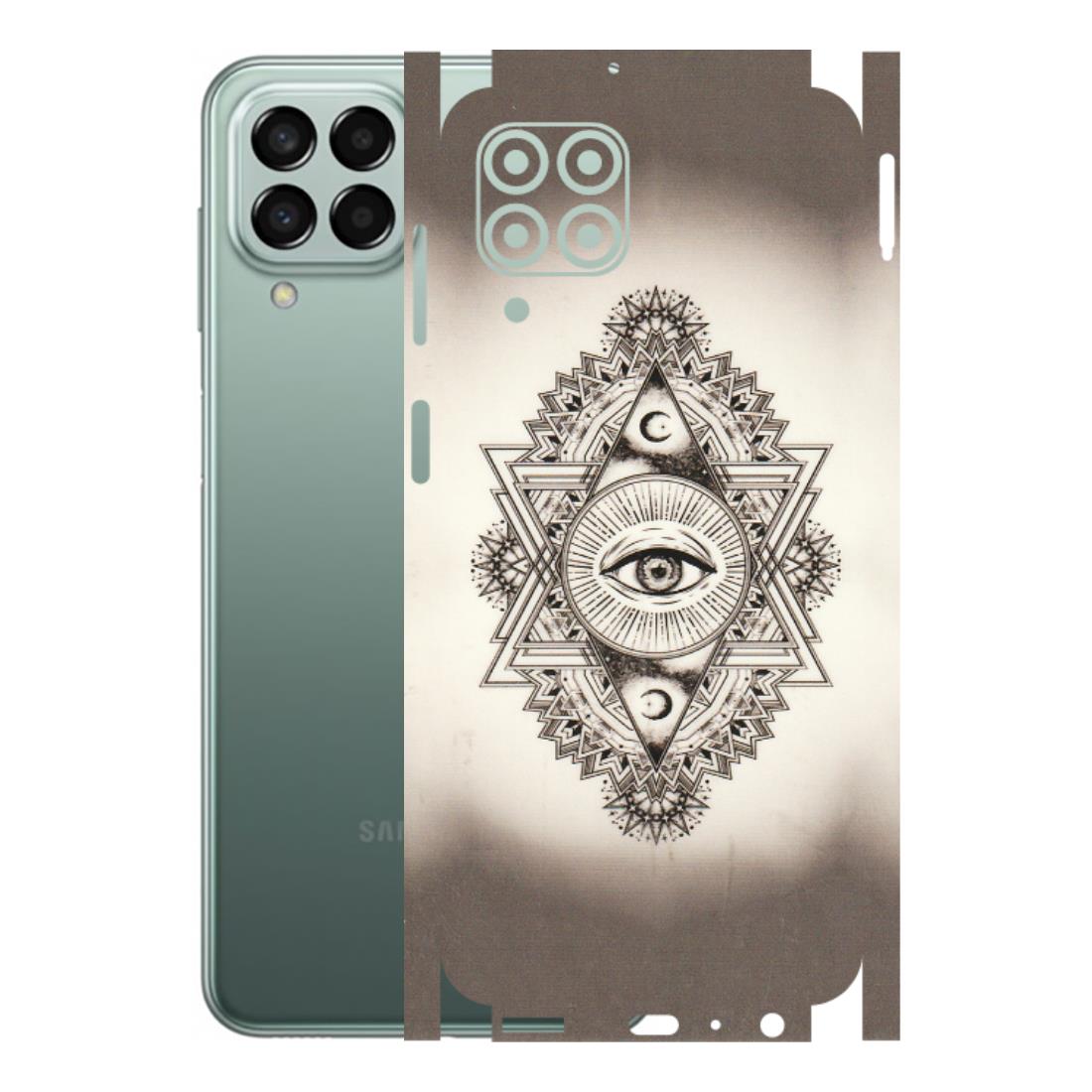 Samsung M/F/Note/Flip and C Phone Skins (All Models) - Illuminati Great Eye - Transparent Finish (T-14) Samsung Galaxy M33 (5G)
