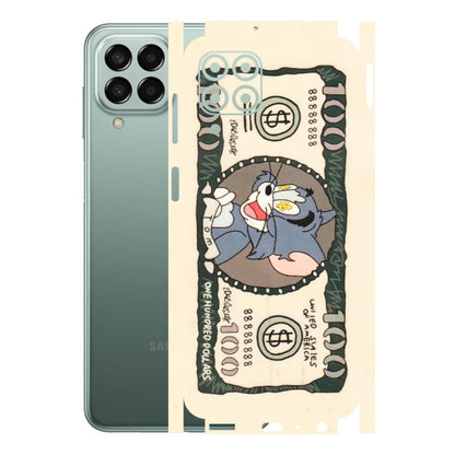 Samsung M/F/Note/Flip and C Phone Skins (All Models) - One Hundred Dollar Tom - Transparent Finish (T-16) Samsung Galaxy M33 (5G)