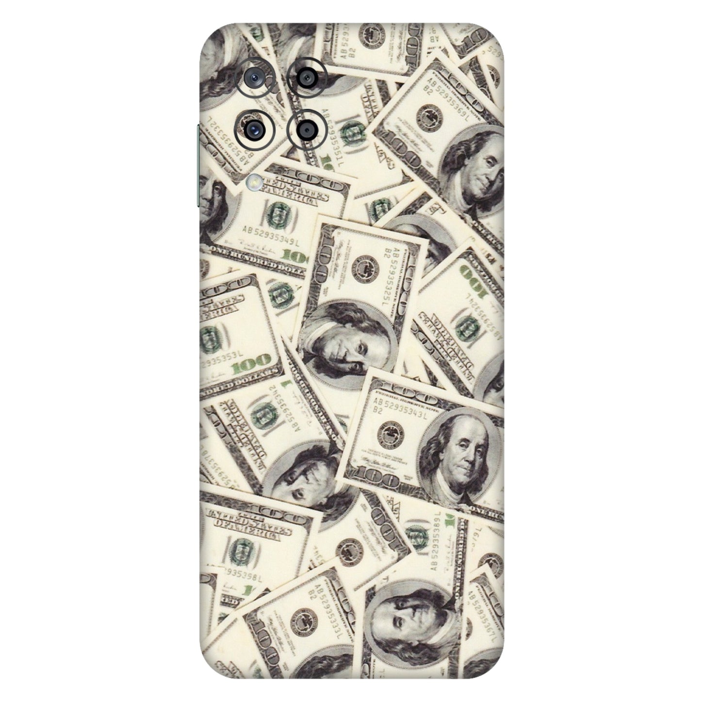 Samsung M/F/Note/Flip and C Phone Skins (All Models) - Dollar Lover - Transparent Finish (T-17) Samsung Galaxy M33 (5G)