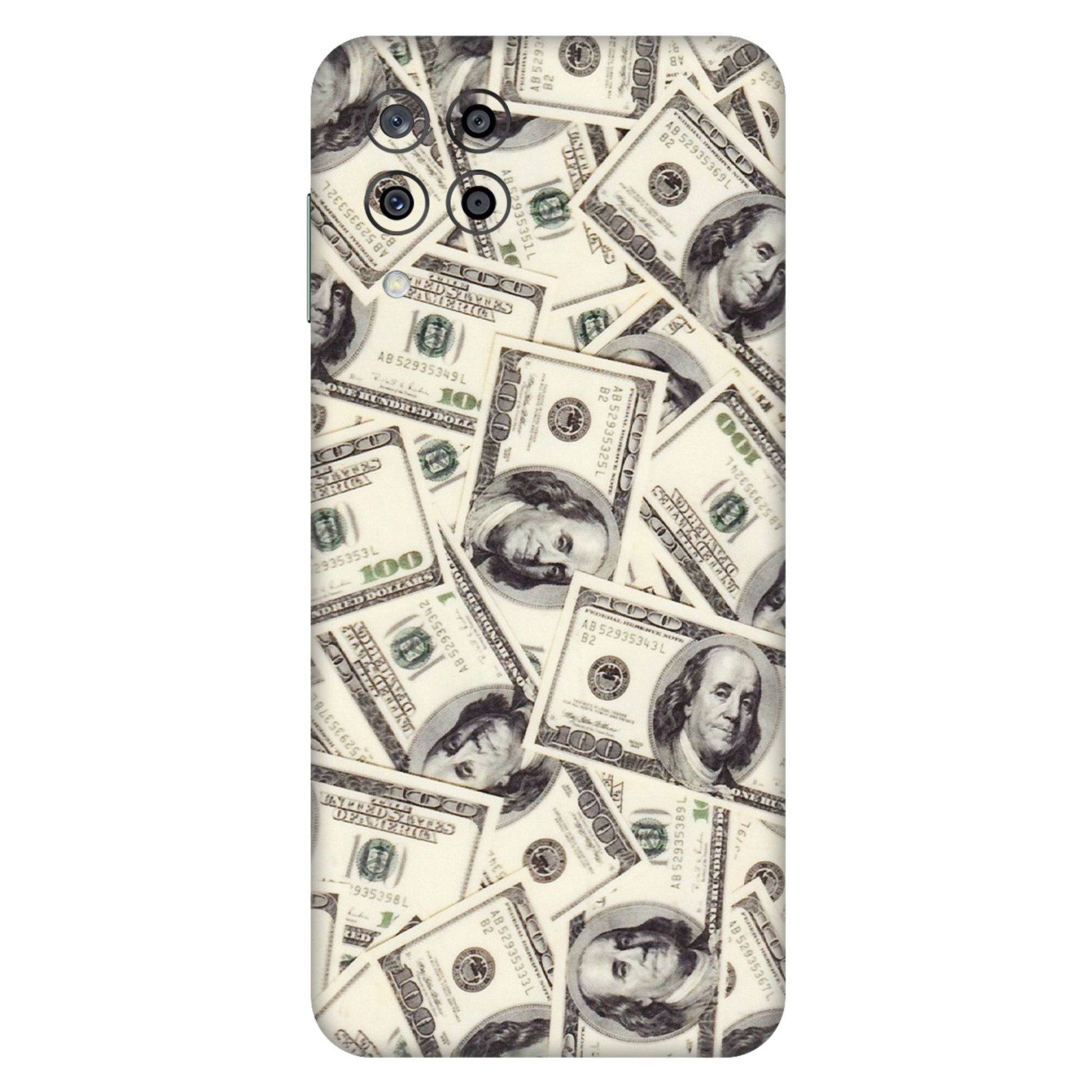 Samsung M/F/Note/Flip and C Phone Skins (All Models) - Dollar Lover - Transparent Finish (T-17) Samsung Galaxy M33 (5G)