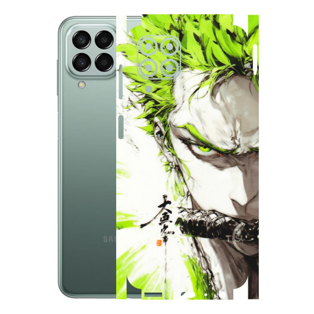 Samsung M/F/Note/Flip and C Phone Skins (All Models) - Roro Taku Anime - Transparent Finish (T-18) Samsung Galaxy M33 (5G)