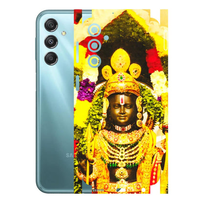 Samsung M/F/Note/Flip and C Phone Skins (All Models) - Ram Lalla Ayodhya - 3D Embossed Finish (L-103) Samsung Galaxy M34 (5G)
