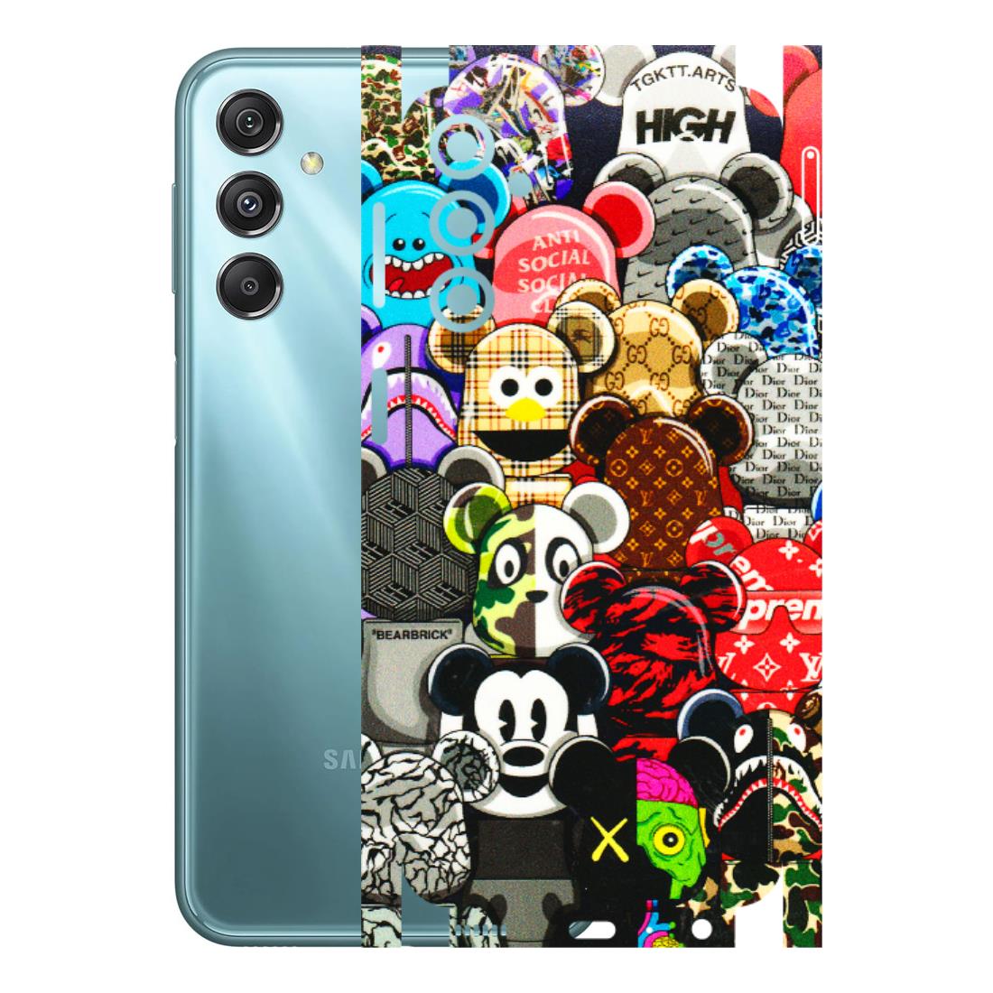 Samsung M/F/Note/Flip and C Phone Skins (All Models) - More Mickey Mouses - 3D Embossed Finish (L-118) Samsung Galaxy M34 (5G)