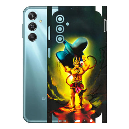 Samsung M/F/Note/Flip and C Phone Skins (All Models) - Hanuman Ji - 3D Embossed Finish (L-128) Samsung Galaxy M34 (5G)