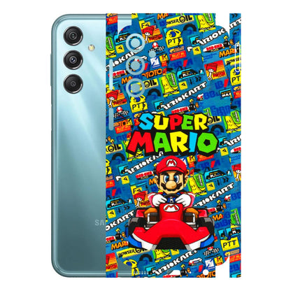 Samsung M/F/Note/Flip and C Phone Skins (All Models) - Super Mario Kart - 3D Embossed Finish (L-140) Samsung Galaxy M34 (5G)