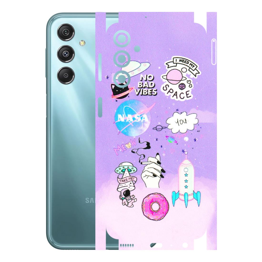 Samsung M/F/Note/Flip and C Phone Skins (All Models) - I Need My Nasa Skin - 3D Embossed Finish (L-149) Samsung Galaxy M34 (5G)