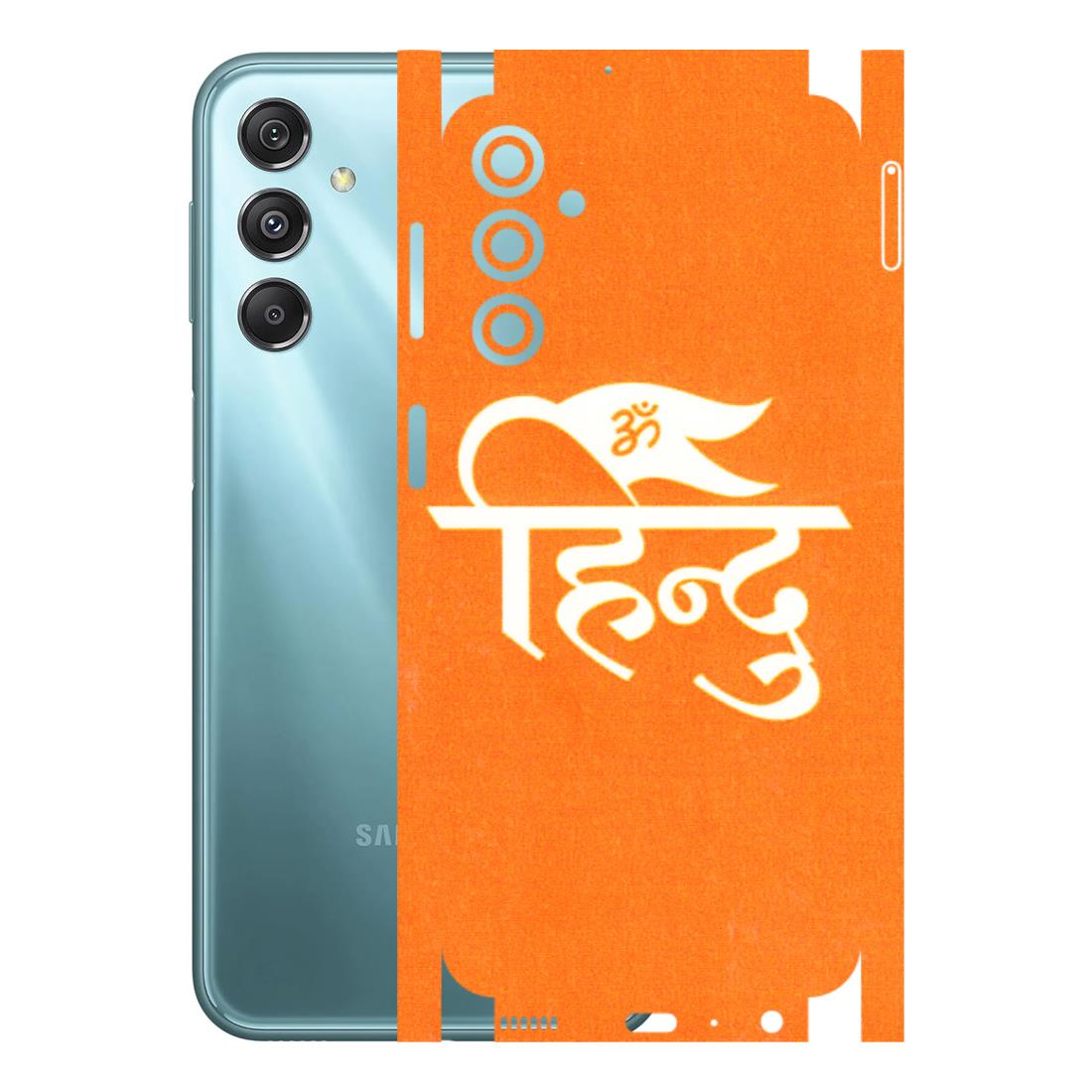 Samsung M/F/Note/Flip and C Phone Skins (All Models) - Hindu Kesari - 3D Embossed Finish (L-154) Samsung Galaxy M34 (5G)