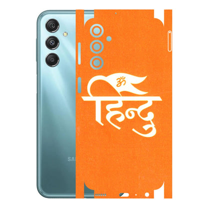 Samsung M/F/Note/Flip and C Phone Skins (All Models) - Hindu Kesari - 3D Embossed Finish (L-154) Samsung Galaxy M34 (5G)