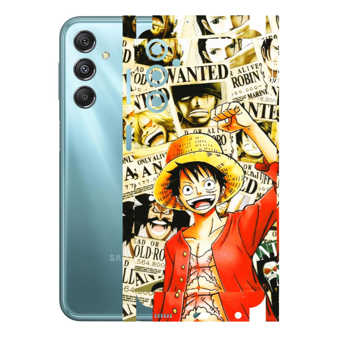 Samsung M/F/Note/Flip and C Phone Skins (All Models) - Luffy Anime - 3D Embossed Finish (L-177) Samsung Galaxy M34 (5G)