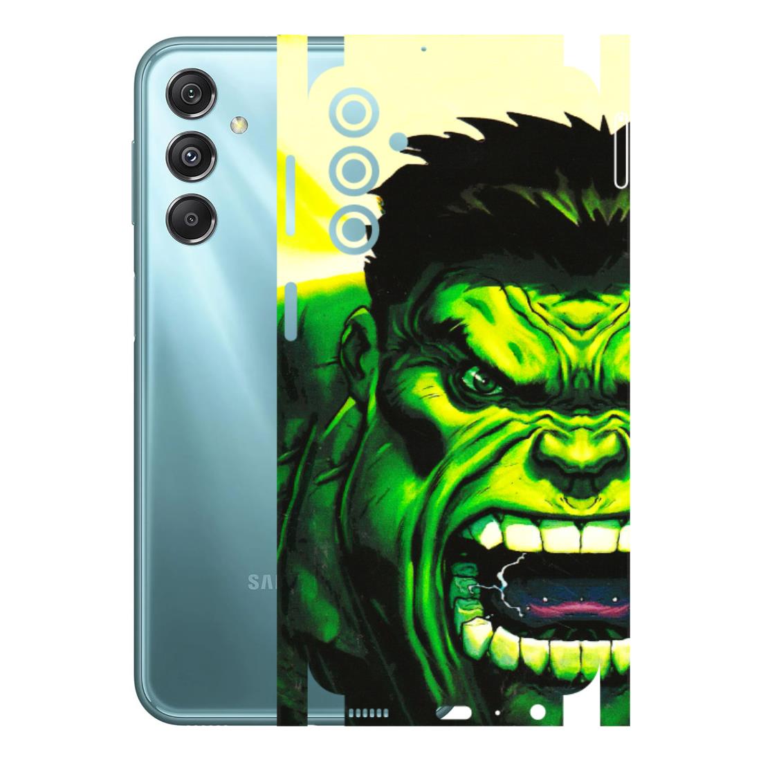 Samsung M/F/Note/Flip and C Phone Skins (All Models) - Hulk - 3D Embossed Finish (L-180) Samsung Galaxy M34 (5G)