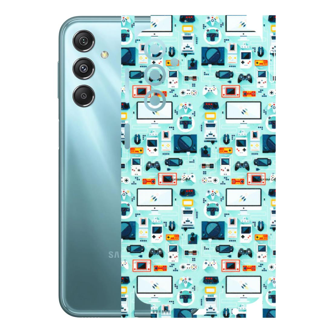 Samsung M/F/Note/Flip and C Phone Skins (All Models) - Gadgets Doodle - 3D Embossed Finish (L-184) Samsung Galaxy M34 (5G)