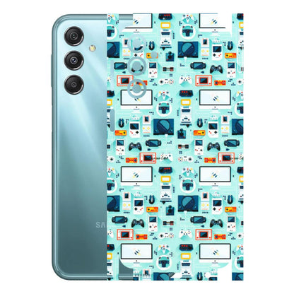 Samsung M/F/Note/Flip and C Phone Skins (All Models) - Gadgets Doodle - 3D Embossed Finish (L-184) Samsung Galaxy M34 (5G)