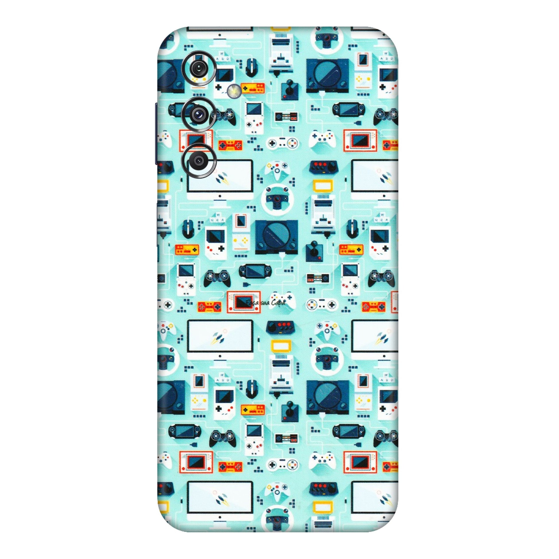 Samsung M/F/Note/Flip and C Phone Skins (All Models) - Gadgets Doodle - 3D Embossed Finish (L-184) Samsung Galaxy M34 (5G)