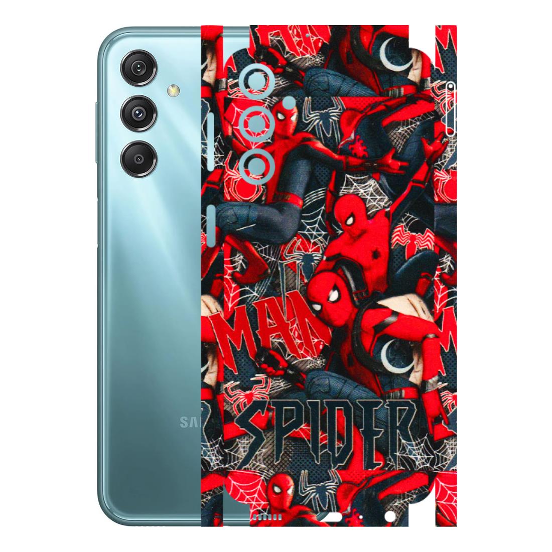 Samsung M/F/Note/Flip and C Phone Skins (All Models) - SpiderMan Cool - 3D Embossed Finish (L-188) Samsung Galaxy M34 (5G)