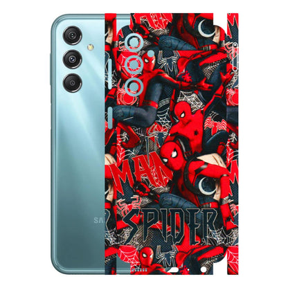 Samsung M/F/Note/Flip and C Phone Skins (All Models) - SpiderMan Cool - 3D Embossed Finish (L-188) Samsung Galaxy M34 (5G)