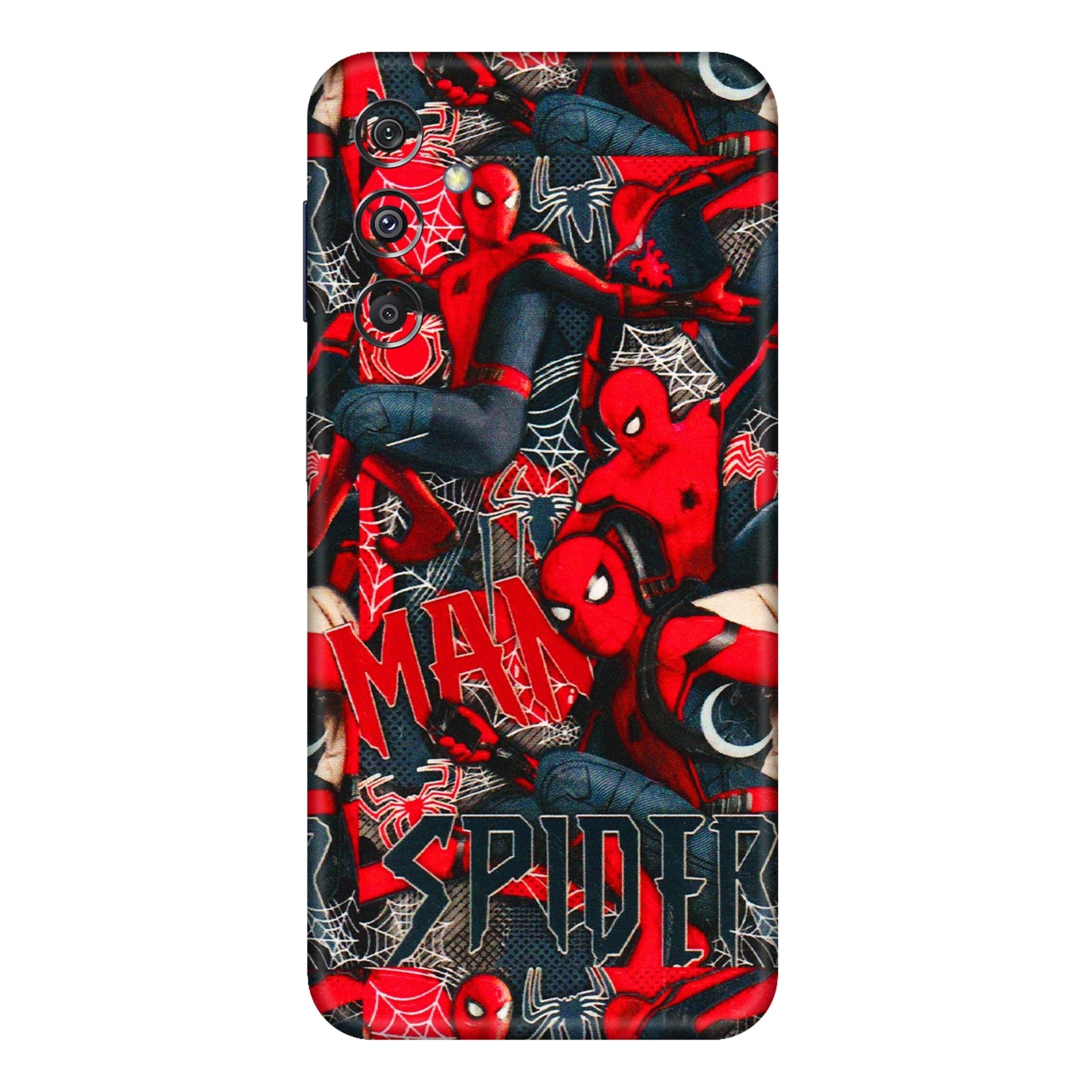 Samsung M/F/Note/Flip and C Phone Skins (All Models) - SpiderMan Cool - 3D Embossed Finish (L-188) Samsung Galaxy M34 (5G)