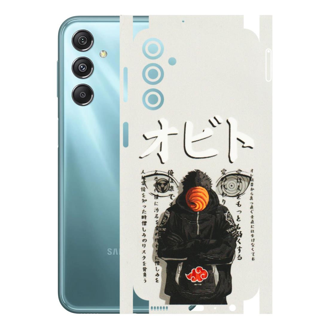 Samsung M/F/Note/Flip and C Phone Skins (All Models) - Obito Anime Eye - 3D Embossed Finish (L-19) Samsung Galaxy M34 (5G)