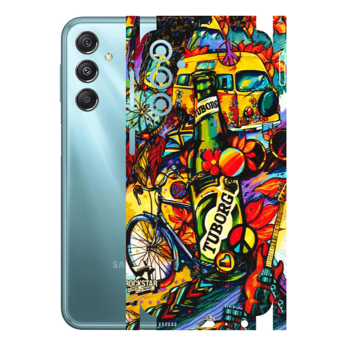 Samsung M/F/Note/Flip and C Phone Skins (All Models) - Cool Beer Bottle - 3D Embossed Finish (L-193) Samsung Galaxy M34 (5G)