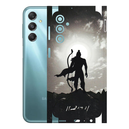 Samsung M/F/Note/Flip and C Phone Skins (All Models) - Jai Siya Ram - 3D Embossed Finish (L-200) Samsung Galaxy M34 (5G)