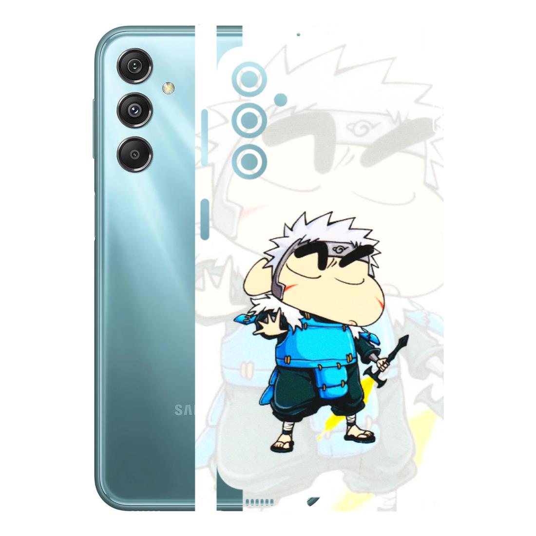 Samsung M/F/Note/Flip and C Phone Skins (All Models) - Angry Young Shinchan - 3D Embossed Finish (L-226) Samsung Galaxy M34 (5G)