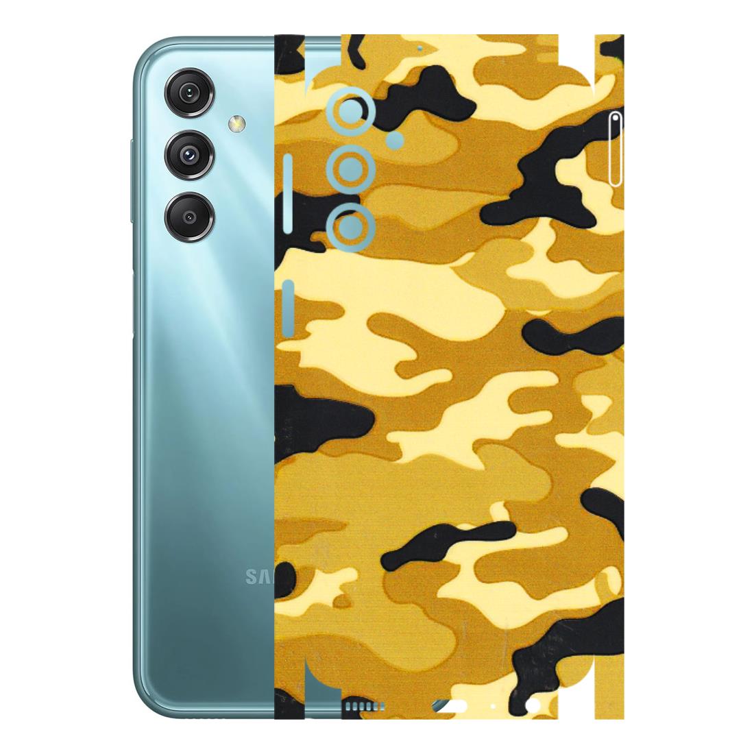 Samsung M/F/Note/Flip and C Phone Skins (All Models) - Indian Camo - 3D Embossed Finish (L-228) Samsung Galaxy M34 (5G)