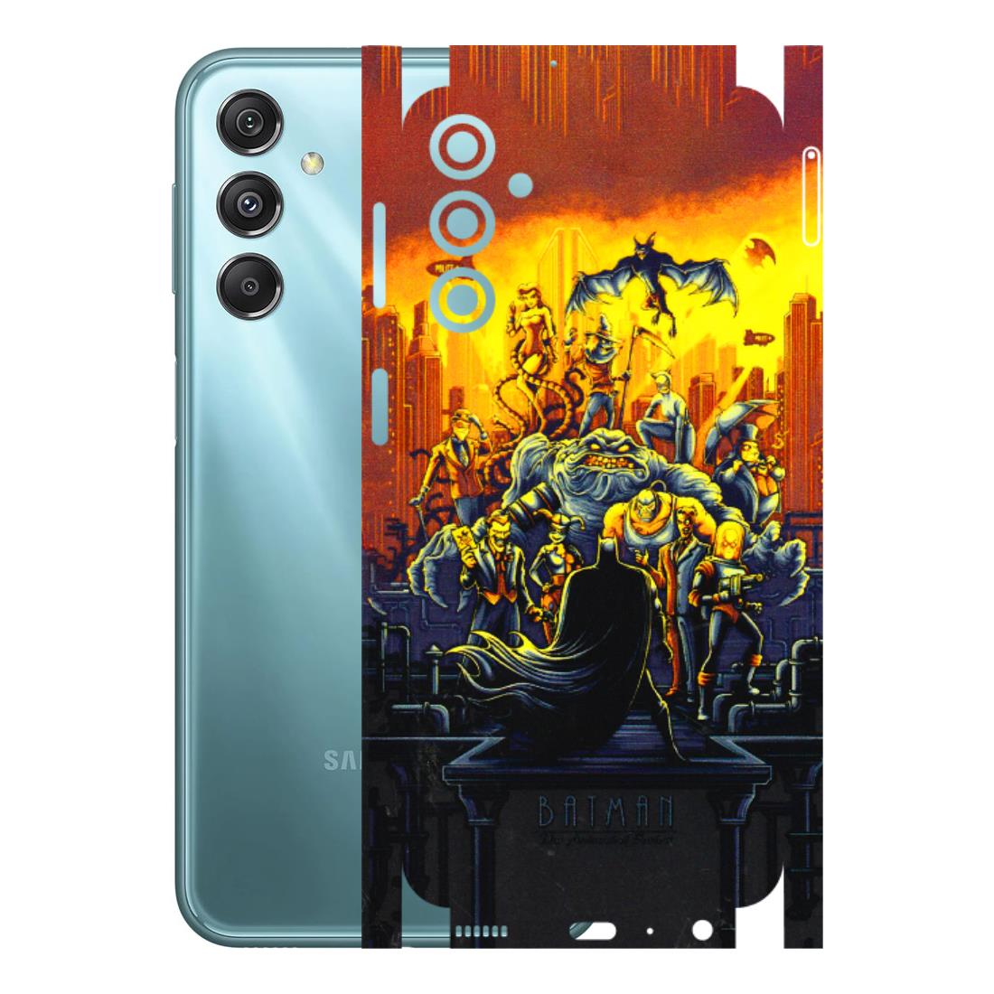 Samsung M/F/Note/Flip and C Phone Skins (All Models) - Games Doodles - 3D Embossed Finish (L-24) Samsung Galaxy M34 (5G)