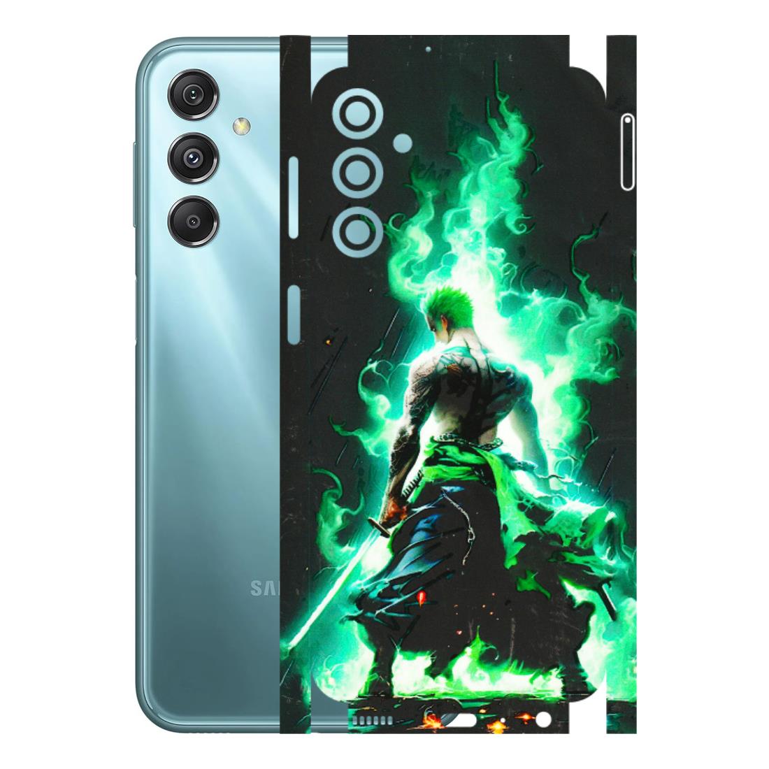 Samsung M/F/Note/Flip and C Phone Skins (All Models) - Zoro Sword - 3D Embossed Finish (L-241) Samsung Galaxy M34 (5G)