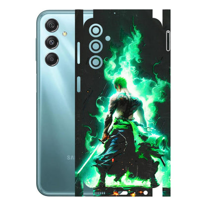 Samsung M/F/Note/Flip and C Phone Skins (All Models) - Zoro Sword - 3D Embossed Finish (L-241) Samsung Galaxy M34 (5G)