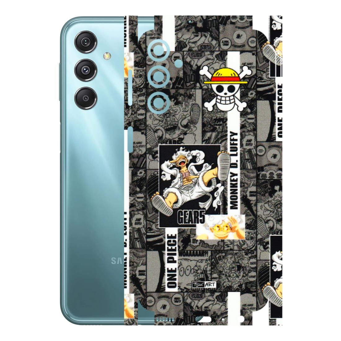 Samsung M/F/Note/Flip and C Phone Skins (All Models) - Cuffy Anime MonkeyCamic - 3D Embossed Finish (L-242) Samsung Galaxy M34 (5G)