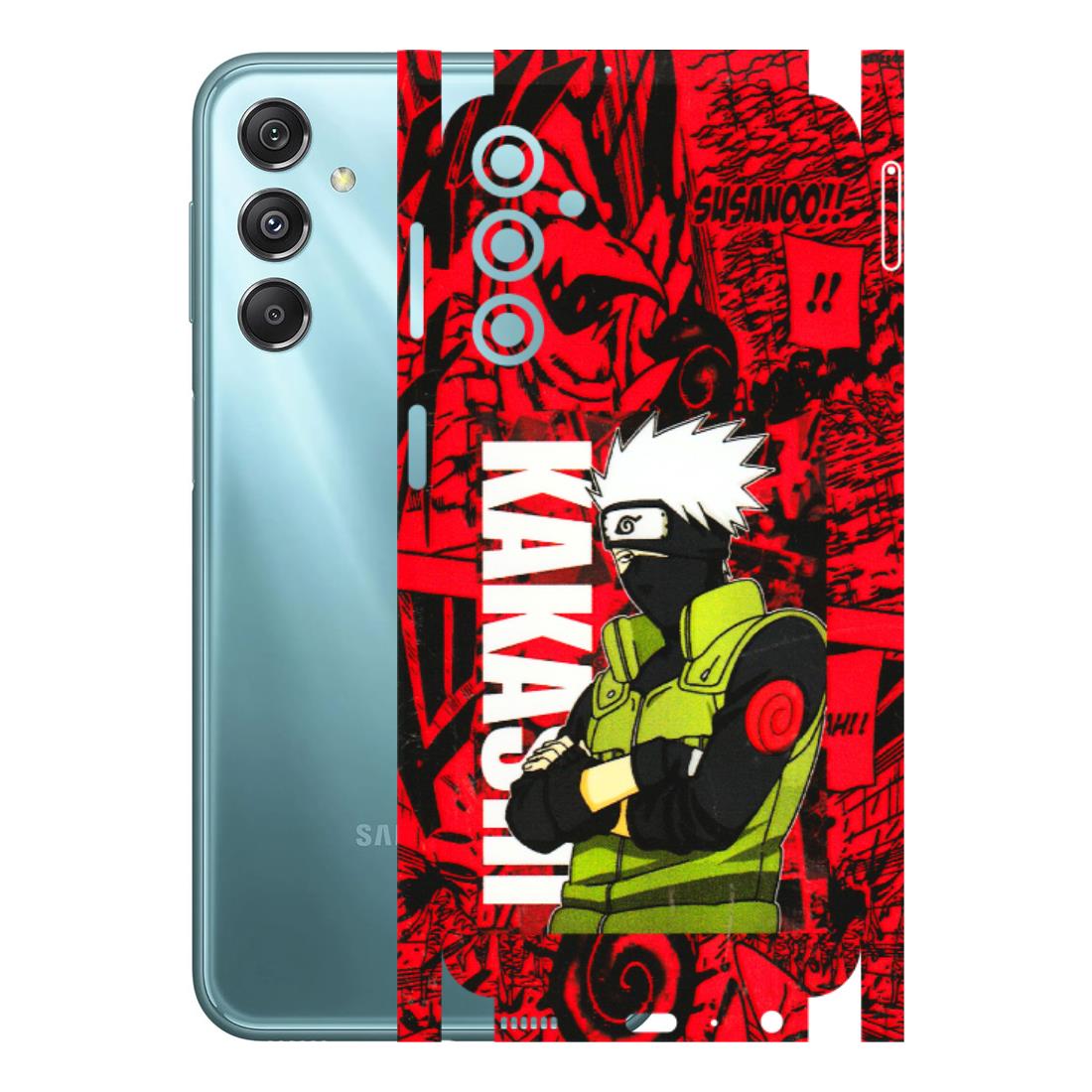 Samsung M/F/Note/Flip and C Phone Skins (All Models) - Kakashi Red Anime - 3D Embossed Finish (L-251) Samsung Galaxy M34 (5G)