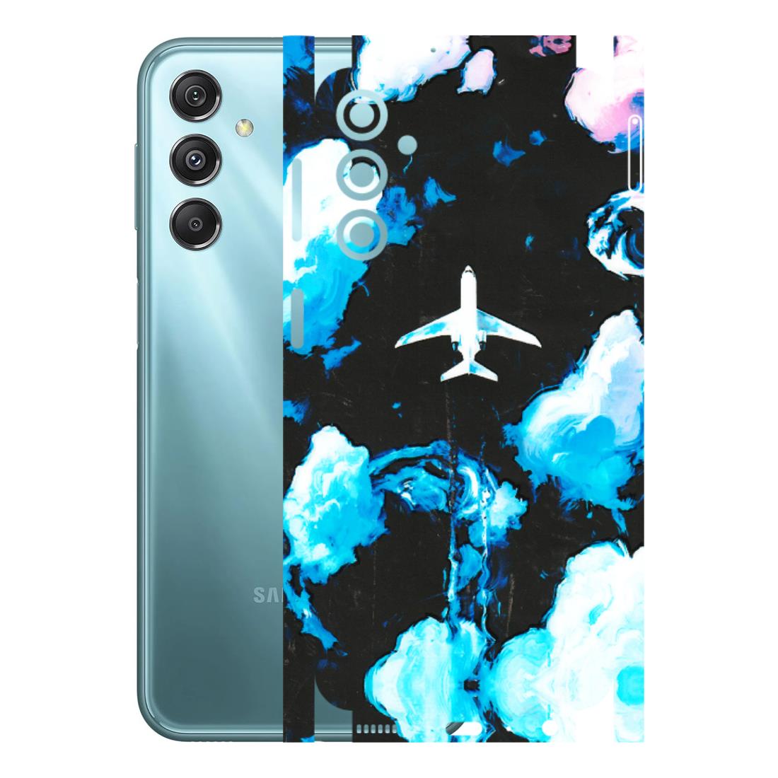 Samsung M/F/Note/Flip and C Phone Skins (All Models) - Travel In Airline - 3D Embossed Finish (L-264) Samsung Galaxy M34 (5G)