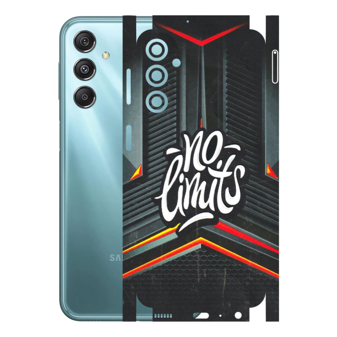 Samsung M/F/Note/Flip and C Phone Skins (All Models) - No Limits - 3D Embossed Finish (L-286) Samsung Galaxy M34 (5G)