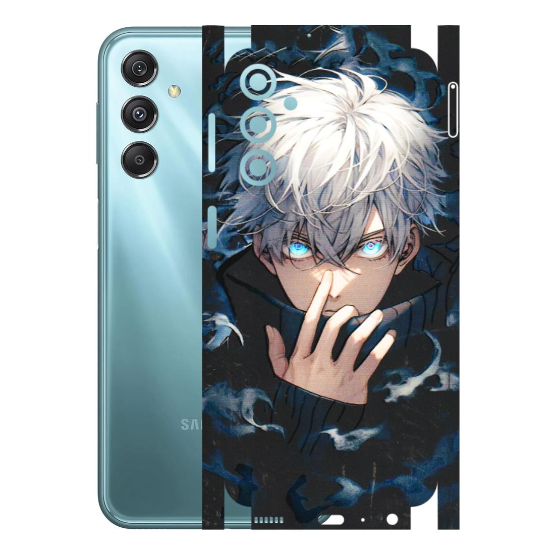 Samsung M/F/Note/Flip and C Phone Skins (All Models) - New Jujutsu Kaisen Anime - 3D Embossed Finish (L-313) Samsung Galaxy M34 (5G)