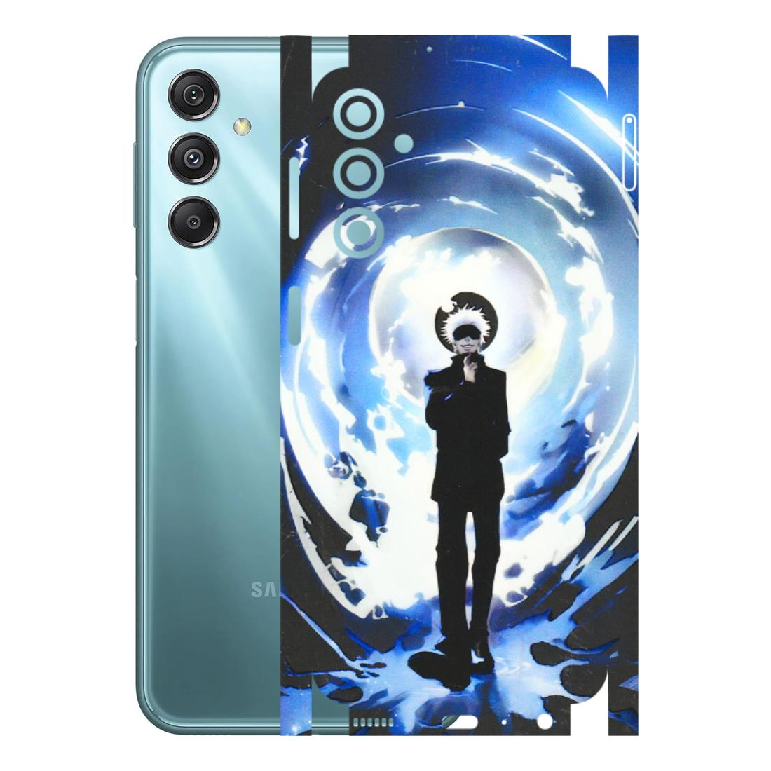 Samsung M/F/Note/Flip and C Phone Skins (All Models) - Jujustu Kaisen Anime Manga - 3D Embossed Finish (L-317) Samsung Galaxy M34 (5G)